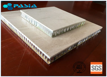 China Natural Large Size Honeycomb Stone Panels , Marble Composite Panels With Edge Folded supplier